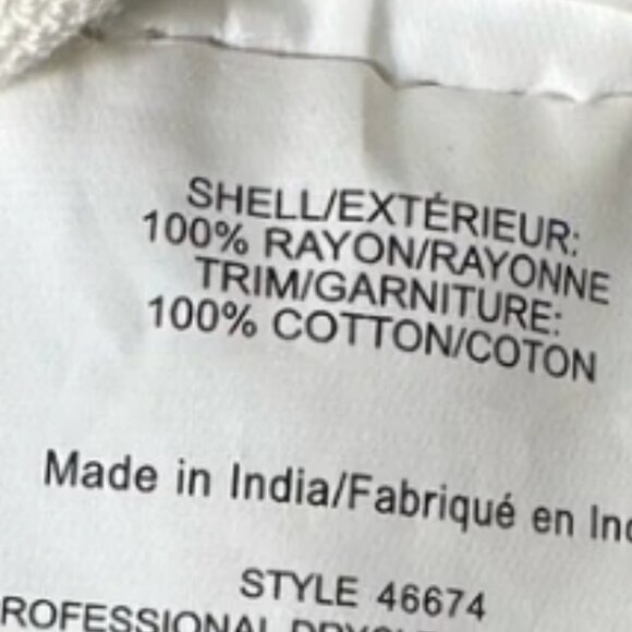 TORY BURCH ‘Filipa’ Black & White Striped Kaftan Linen Tunic size12 🆕⌚📦🏃💨🚚 - Picture 10 of 16